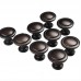 FixtureDisplays® 1 Pack (25 pcs) of Oil Rubbed Bronze Cabinet Hardware Round Knob - 1-1/4